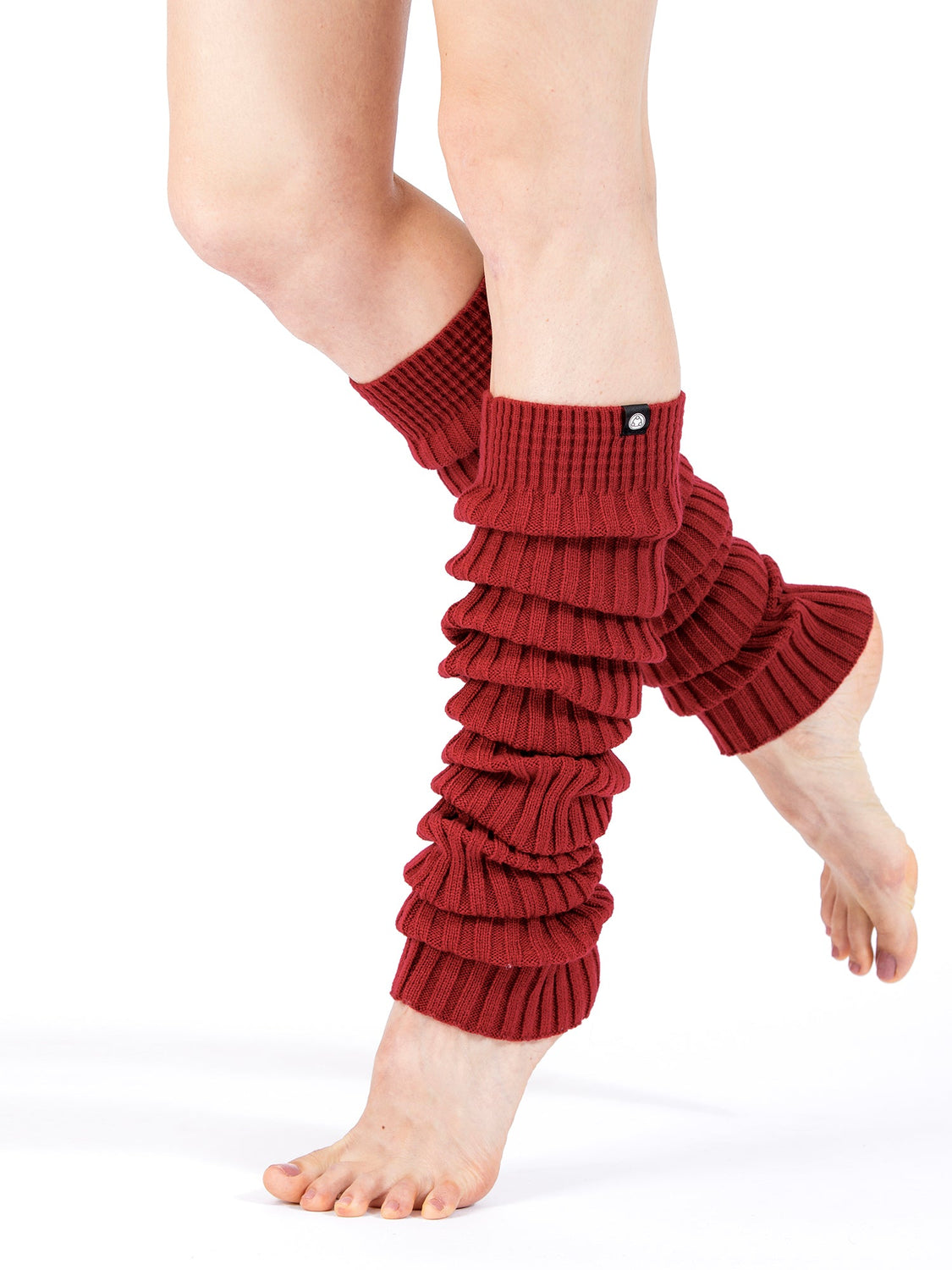 KNEE HIGH LEG WARMERS, CHILLI