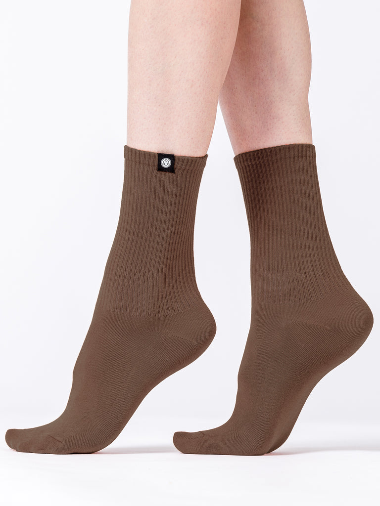 CHROMA CREW SOCKS SET, EARTH