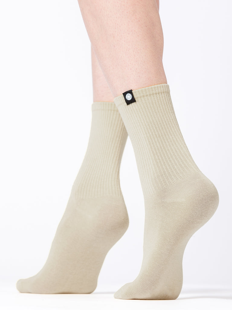 CHROMA CREW SOCKS SET, EARTH