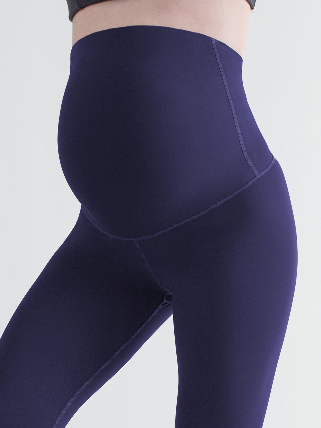 OVER THE BUMP MATERNITY SHAPE PANTS, IRIS BLUE