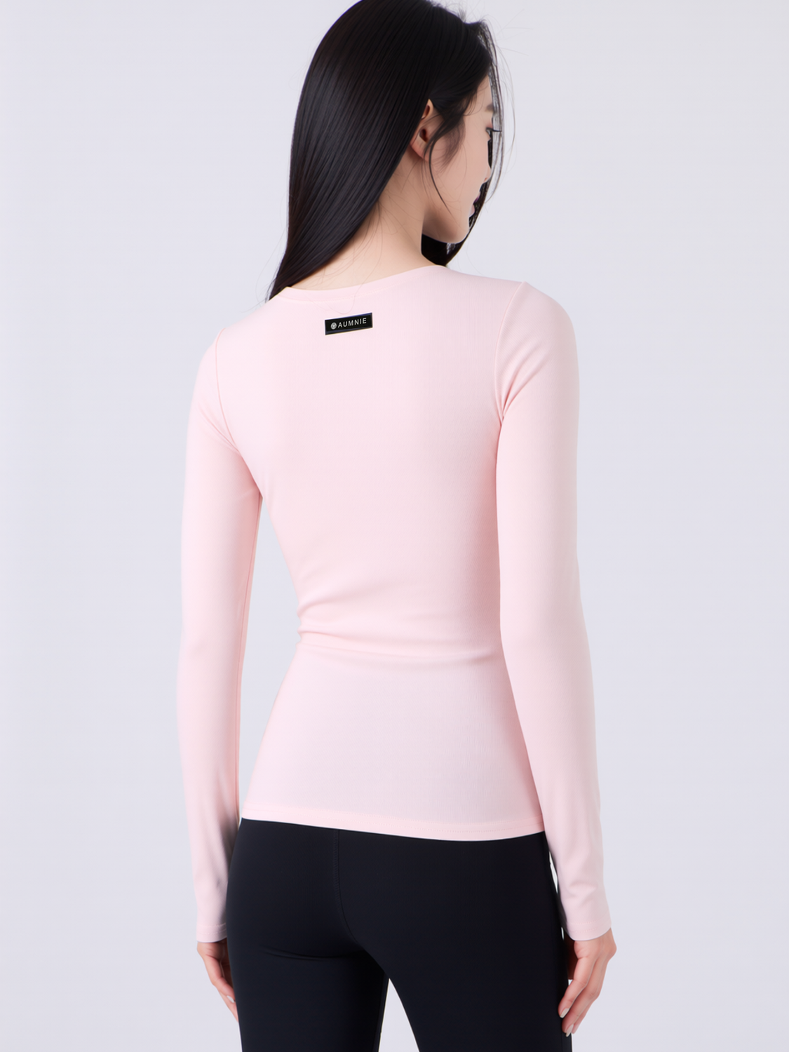 BASE SHAPE LONG SLEEVE TEE, PINK