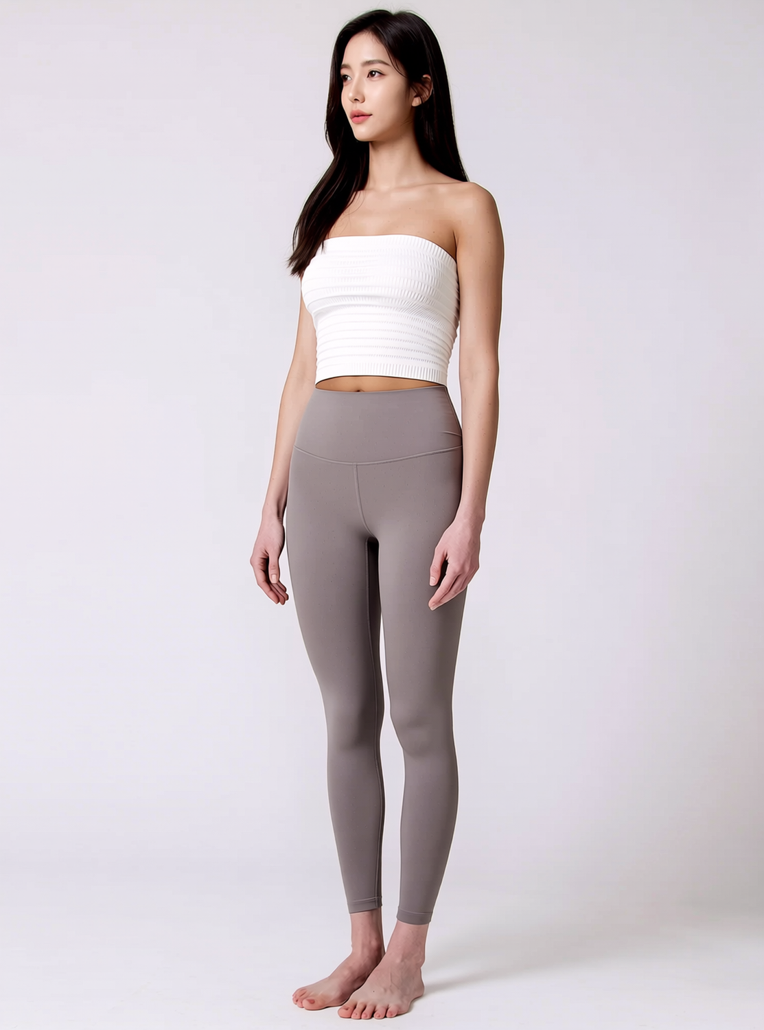 LIQUID SCULPT PANTS/LEGGINGS, EARTH CLAY