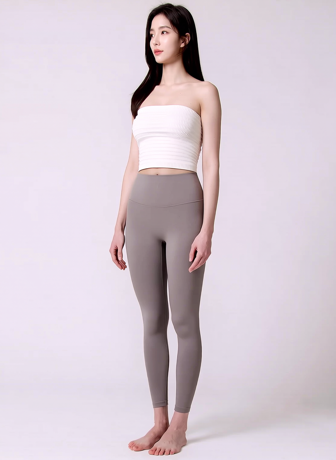 LIQUID SCULPT PANTS/LEGGINGS, EARTH CLAY