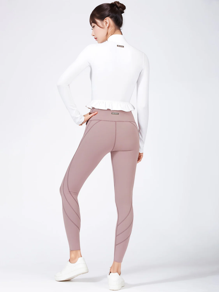 CROPPED RUFFLES JACKET, WHITE