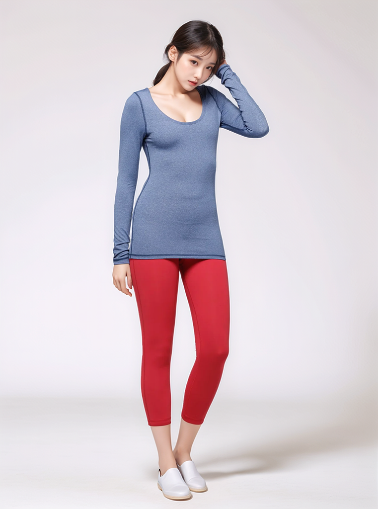 KNOWLEDGE TEE, HEATHER BLUE