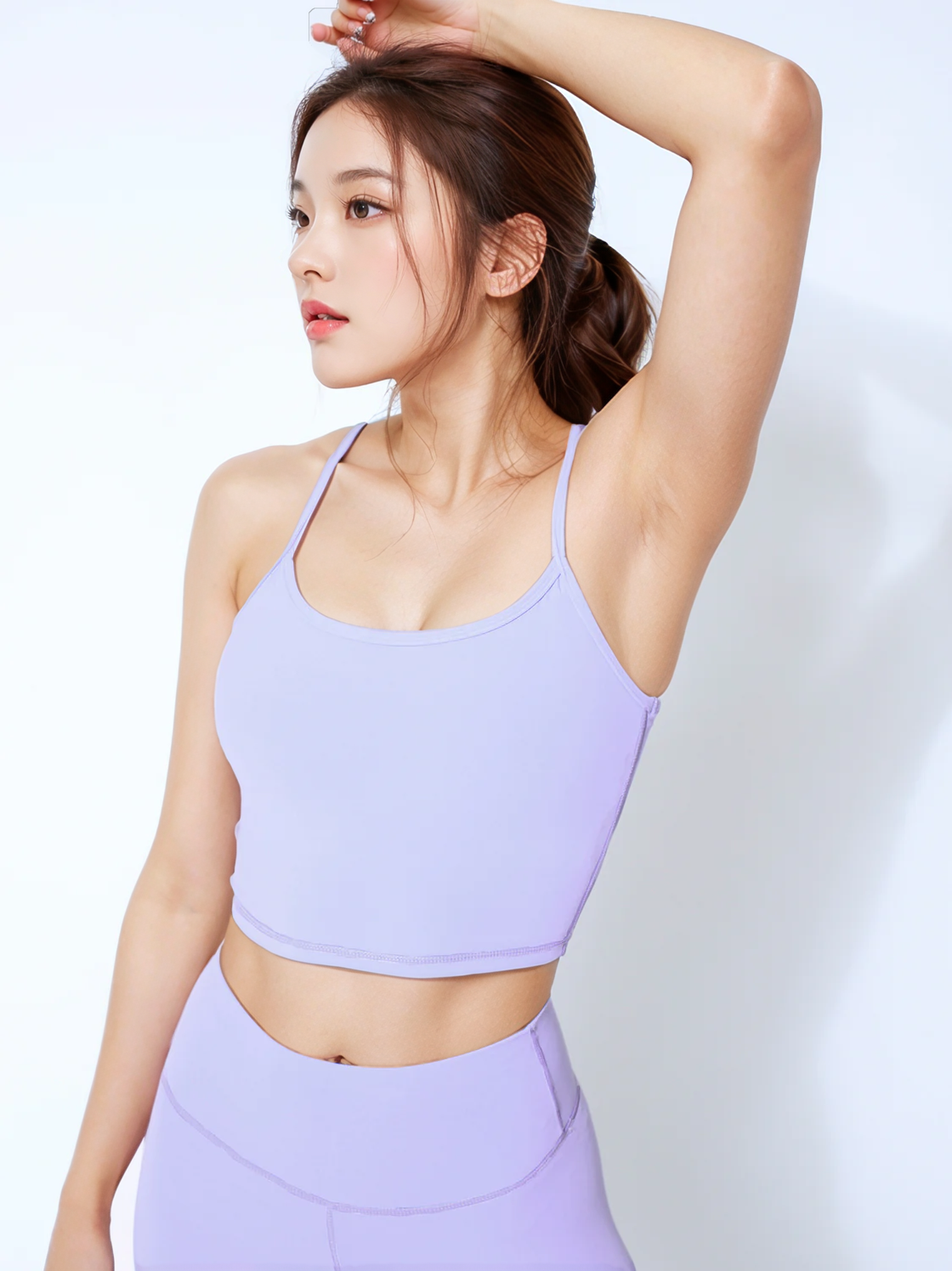 Y NUDE TANK, AMETHYST