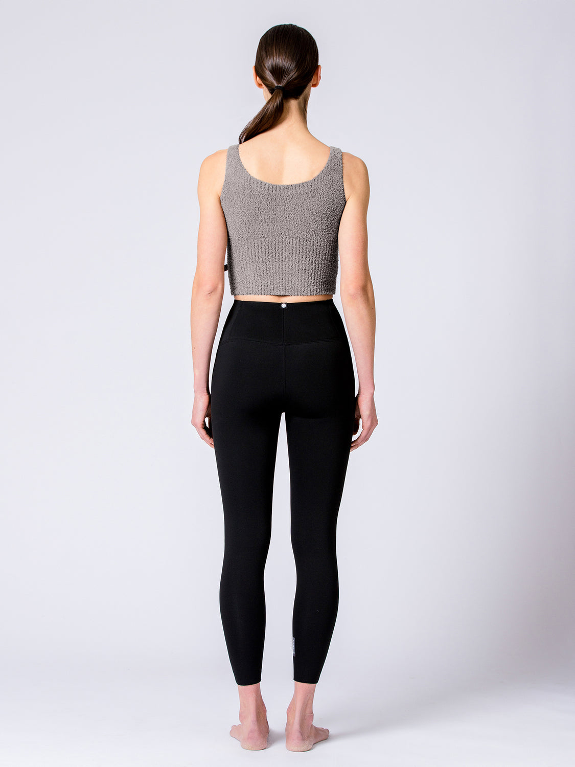 VEGAN WOOL TEDDY TANK, TRUFFLE