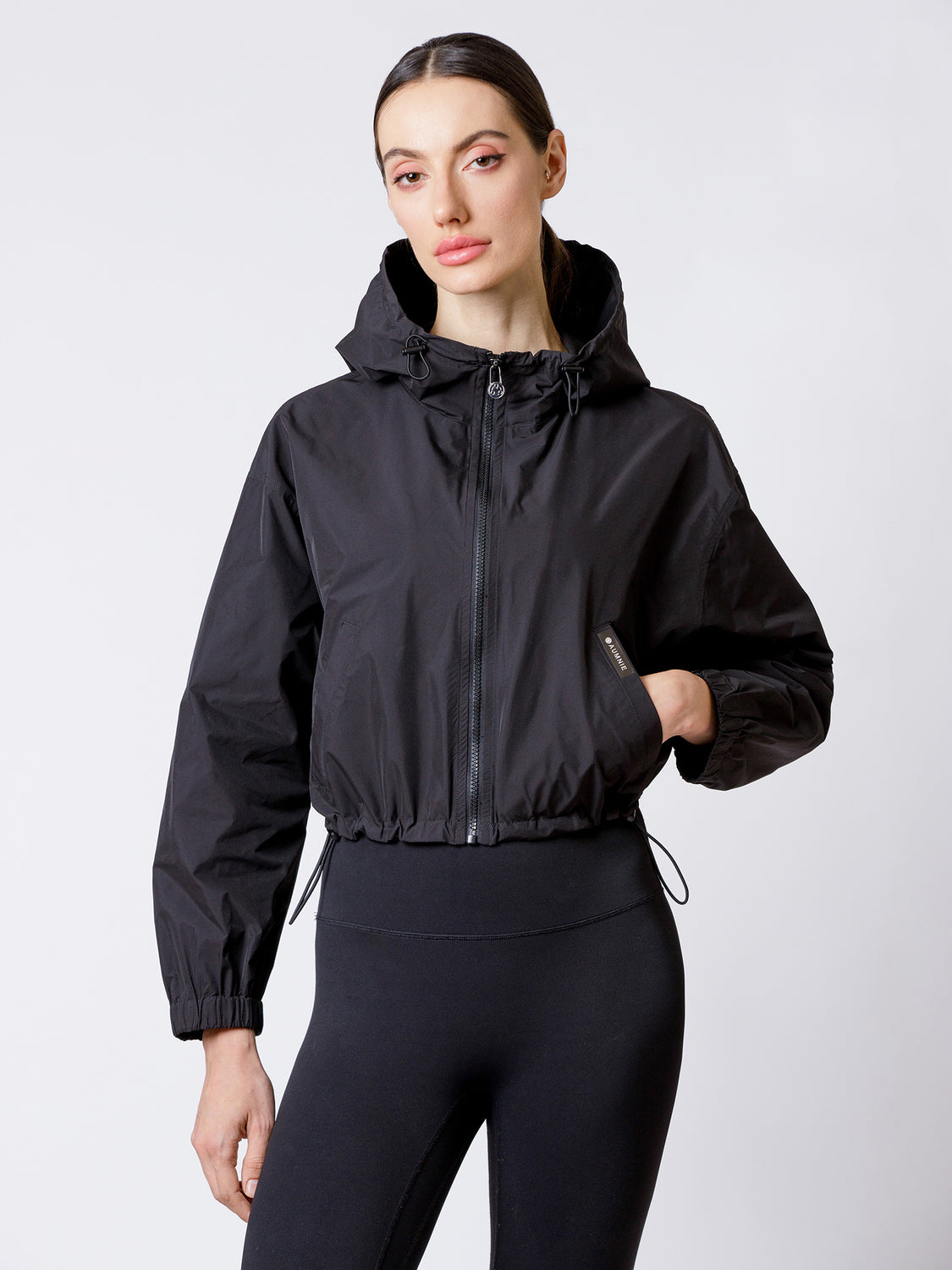 BREEZE EVERYDAY WINDBREAKER, BLACK