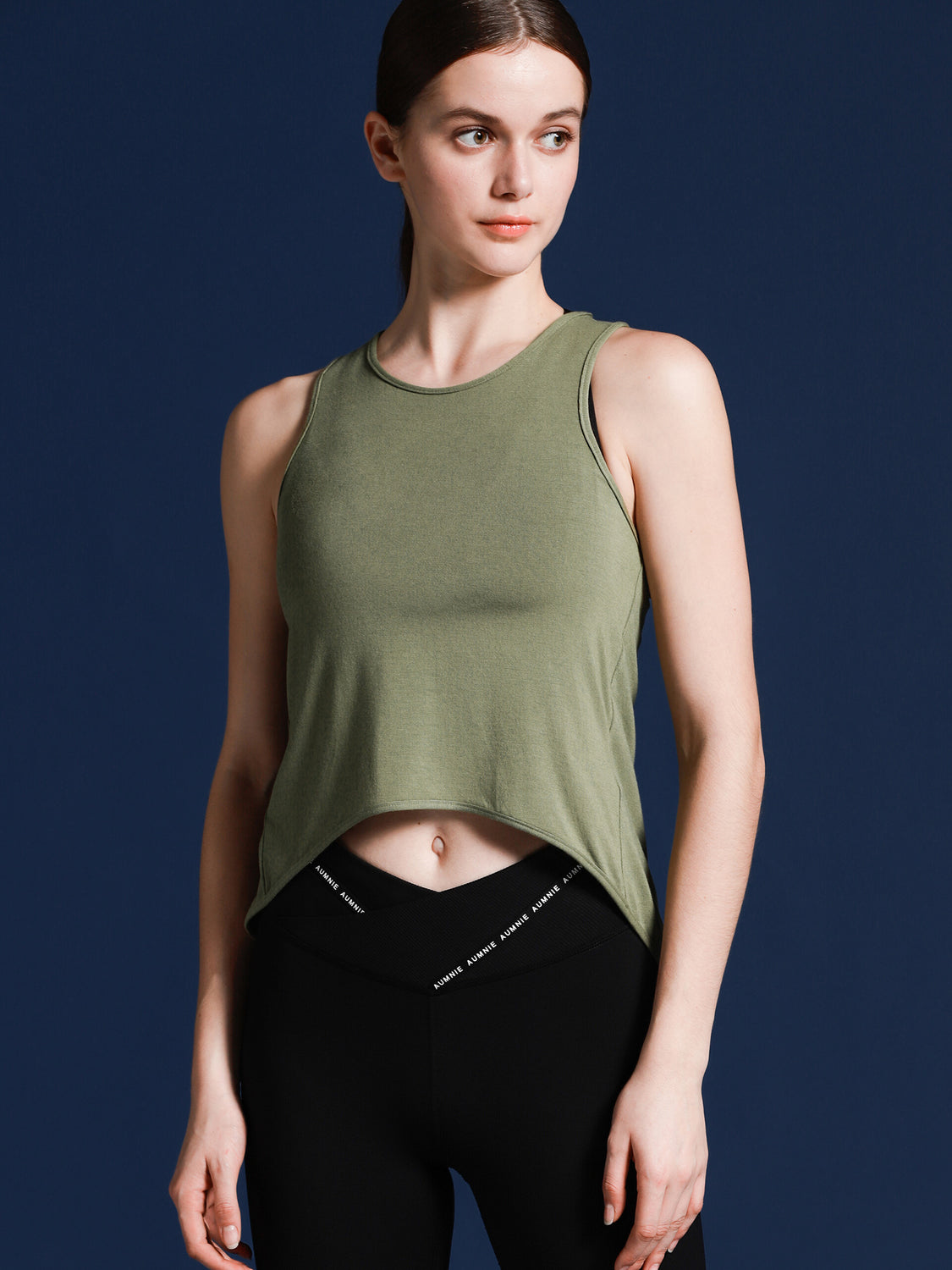 OPEN BACK CROP TOP, WILLOW