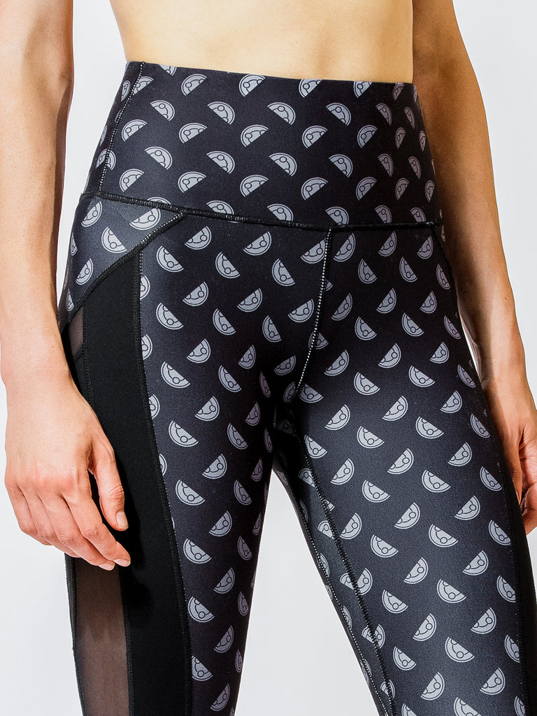 BOLD WAVE PANTS 2.0, BLACK GALILEO