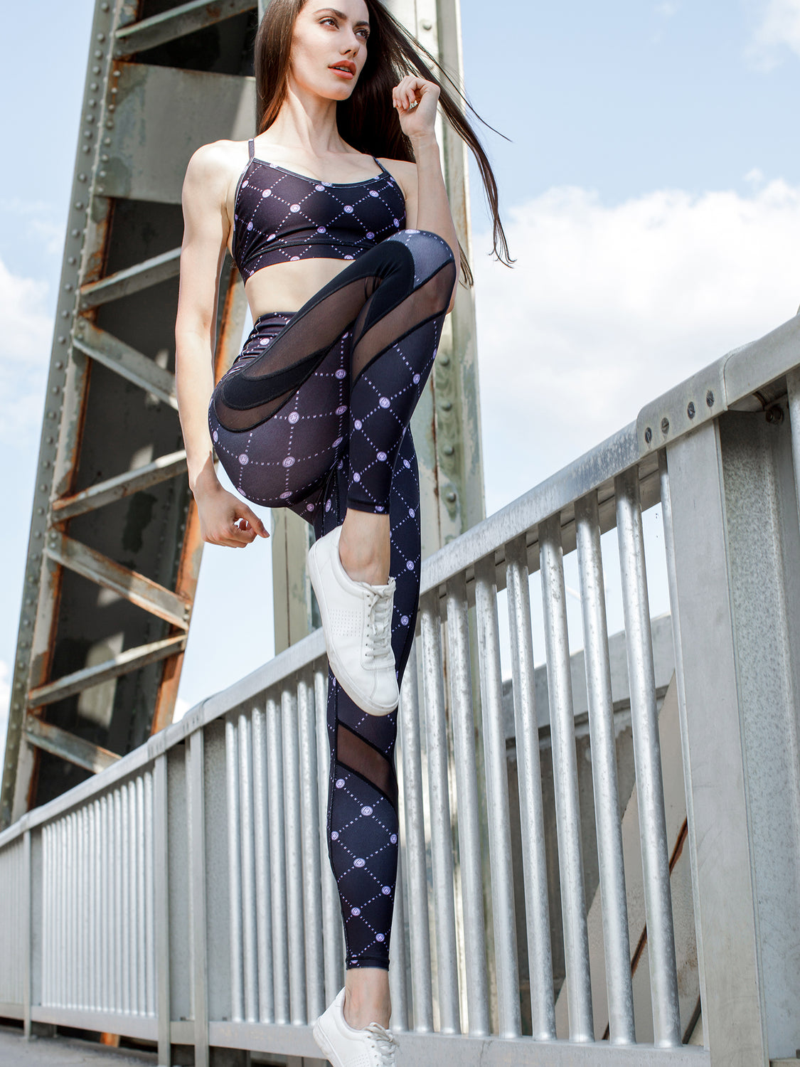 BOLD WAVE PANTS 2.0 BLACK GALLERIA