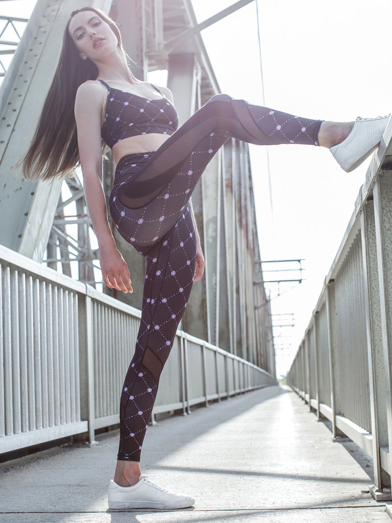 BOLD WAVE PANTS 2.0 BLACK GALLERIA