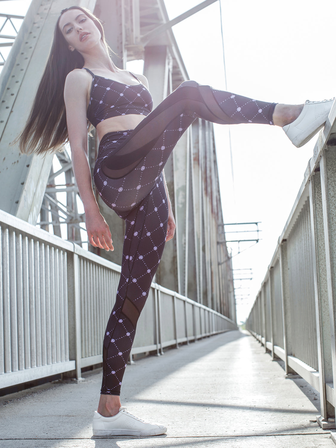 BOLD WAVE PANTS 2.0 BLACK GALLERIA