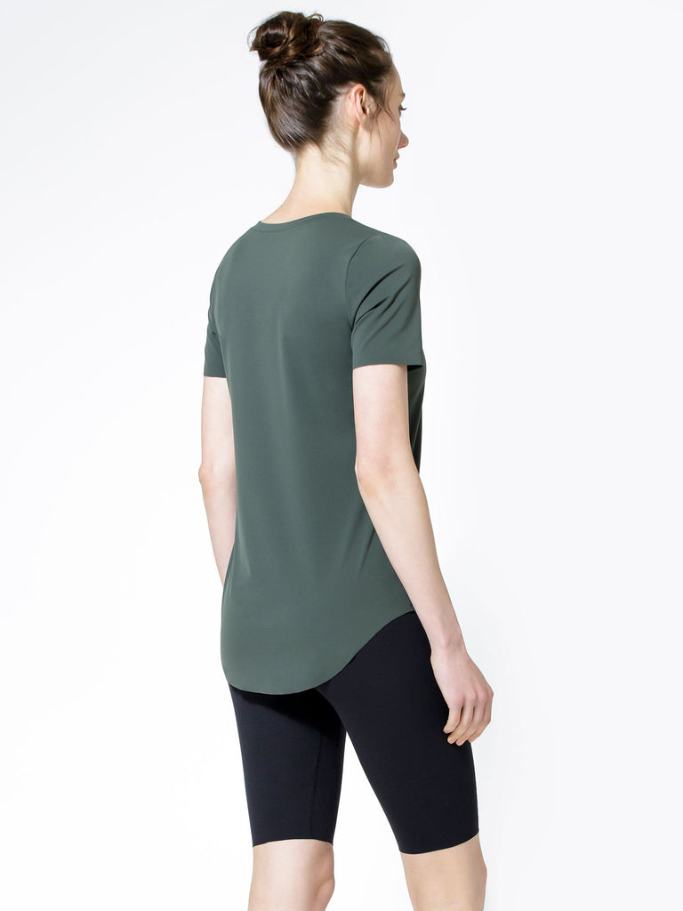 RELAXED NUDE TEE, DEEP FOREST