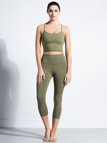 NUDE SHAPE CROPS, SAGE